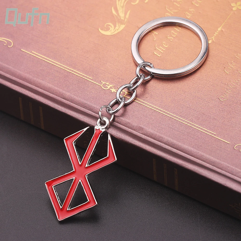 Japan Game PS4 Berserk keychain Mini Red Logo Legendary Mad Warrior Of Norse Viking Mythology Keyring Men Jewelry Accessories
Japan Game PS4 Berserk keychain Mini Red Logo Legendary Mad Warrior Of Norse Viking Mythology Keyring Men Jewelry Accessories