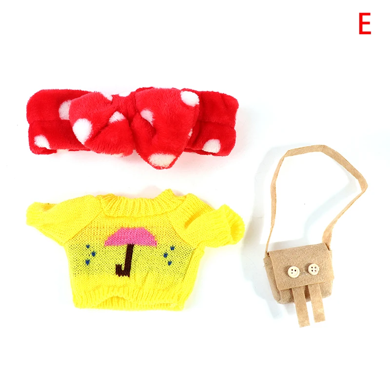 30cm Plush Toy Clothes Set Accessories Glasses Hairbands Hats Lalafanfan Duck Dolls Clothing Animal Doll Suit | Игрушки и хобби