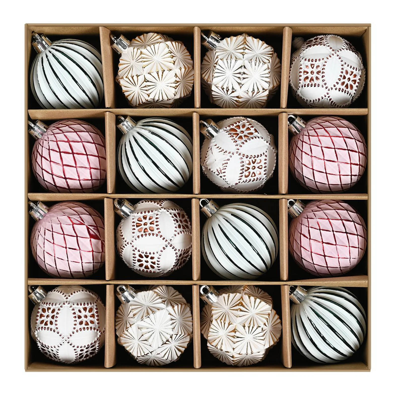 Dazzle Your Party with 16PCS 6CM Christmas Ball Ornaments Tree Decorations Perfect for Weddings and For Holidays
Dazzle Your Party with 16PCS 6CM Christmas Ball Ornaments Tree Decorations Perfect for Weddings and For Holidays