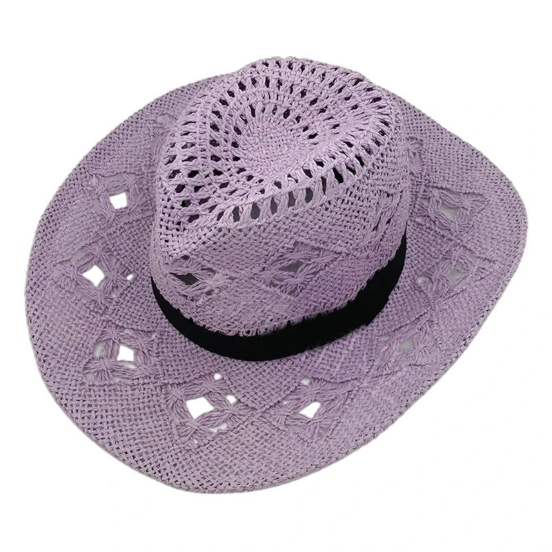 Casual Western Cowboy Hat Summer Cowgirl Hat Big Edge Straw Hat Sunshade Sun Hat for Hiking Cycling Riding Climbing
Casual Western Cowboy Hat Summer Cowgirl Hat Big Edge Straw Hat Sunshade Sun Hat for Hiking Cycling Riding Climbing