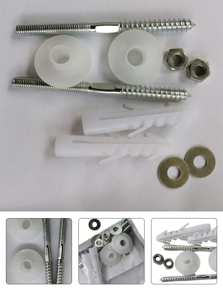 Wall-Mounted Washbasin Installation Fixing Screw Set Basin Screw Accessories Expansion Self-tapping Strengthen The Pendant
Wall-Mounted Washbasin Installation Fixing Screw Set Basin Screw Accessories Expansion Self-tapping Strengthen The Pendant