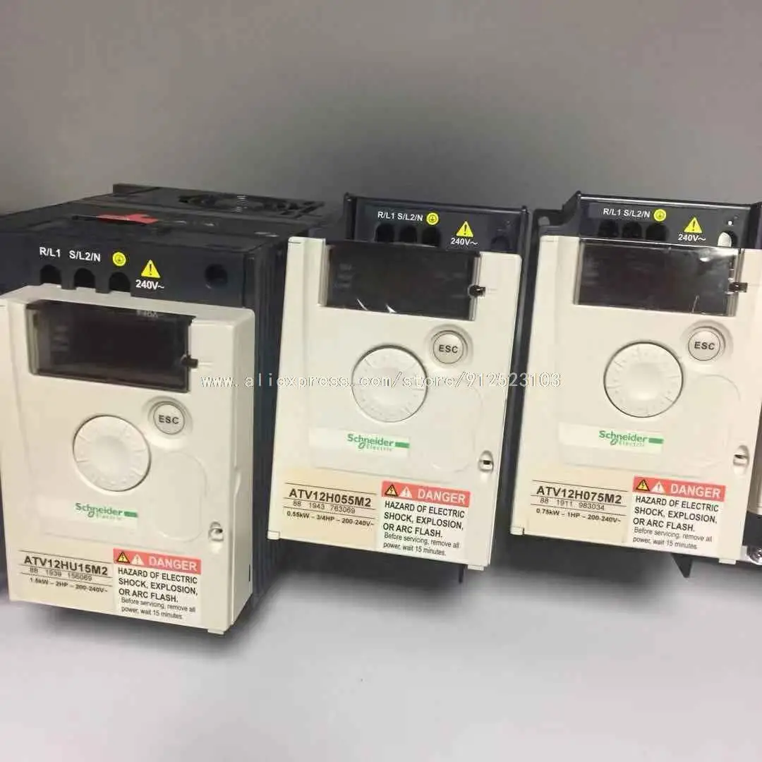 ATV12H075M2 ATV12H037M2 ATV12H055M2 ATV12H018M2 ATV12HU15M2 ATV12HU22M2 VFD Inverter New
ATV12H075M2 ATV12H037M2 ATV12H055M2 ATV12H018M2 ATV12HU15M2 ATV12HU22M2 VFD Inverter New