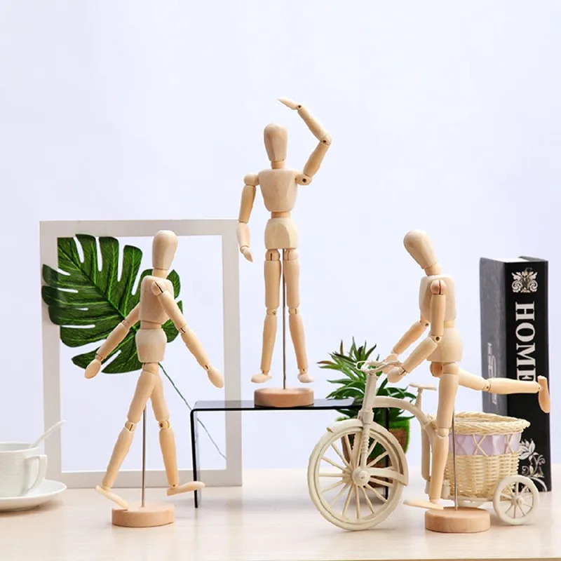 Wood Hand Wooden Man Figurines Rotatable Joint Hand Model Mannequin Artist Miniatures Wooden Decoration Home Decor
Wood Hand Wooden Man Figurines Rotatable Joint Hand Model Mannequin Artist Miniatures Wooden Decoration Home Decor