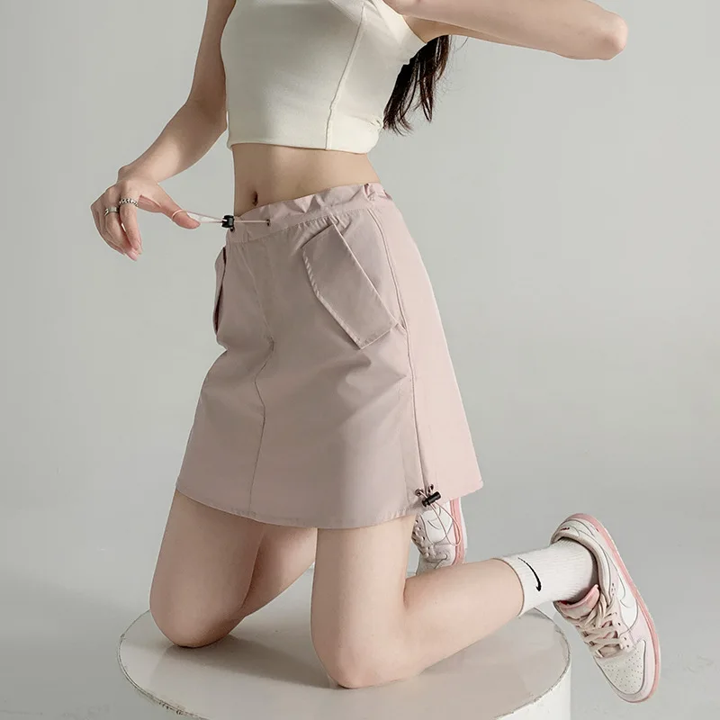 Платье-карго Spice girl женское, свободная повседневная трапециевидная короткая юбка с завышенной талией, маленькая Американская Одежда
Платье-карго Spice girl женское, свободная повседневная трапециевидная короткая юбка с завышенной талией, маленькая Американская Одежда