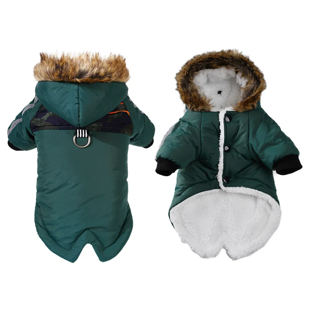 Winter Pet Dog Clothes Warm For Small Dogs Puppy Costume French Bulldog Outfit Waterproof Reflective Jacket Chihuahua Clothing
Winter Pet Dog Clothes Warm For Small Dogs Puppy Costume French Bulldog Outfit Waterproof Reflective Jacket Chihuahua Clothing