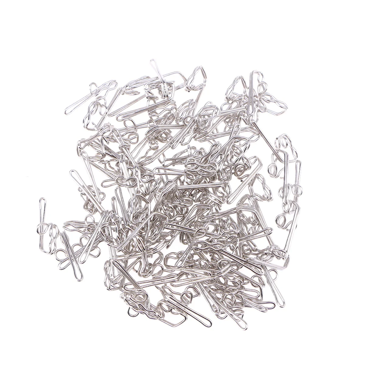 100PC Butterfly Curtain Hooks Metal Solid Sturdy Durable Bedroom Curtain Drapery Hooks
100PC Butterfly Curtain Hooks Metal Solid Sturdy Durable Bedroom Curtain Drapery Hooks