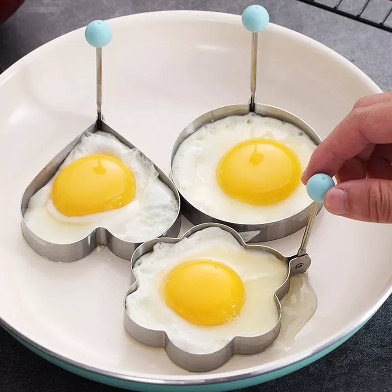 1Pcs Fried Egg Shaper Kitchen Accessories Pink/Blue Heart/Circular/Five Star/Flower/Bear Non-slip Adjustable Handle
1Pcs Fried Egg Shaper Kitchen Accessories Pink/Blue Heart/Circular/Five Star/Flower/Bear Non-slip Adjustable Handle