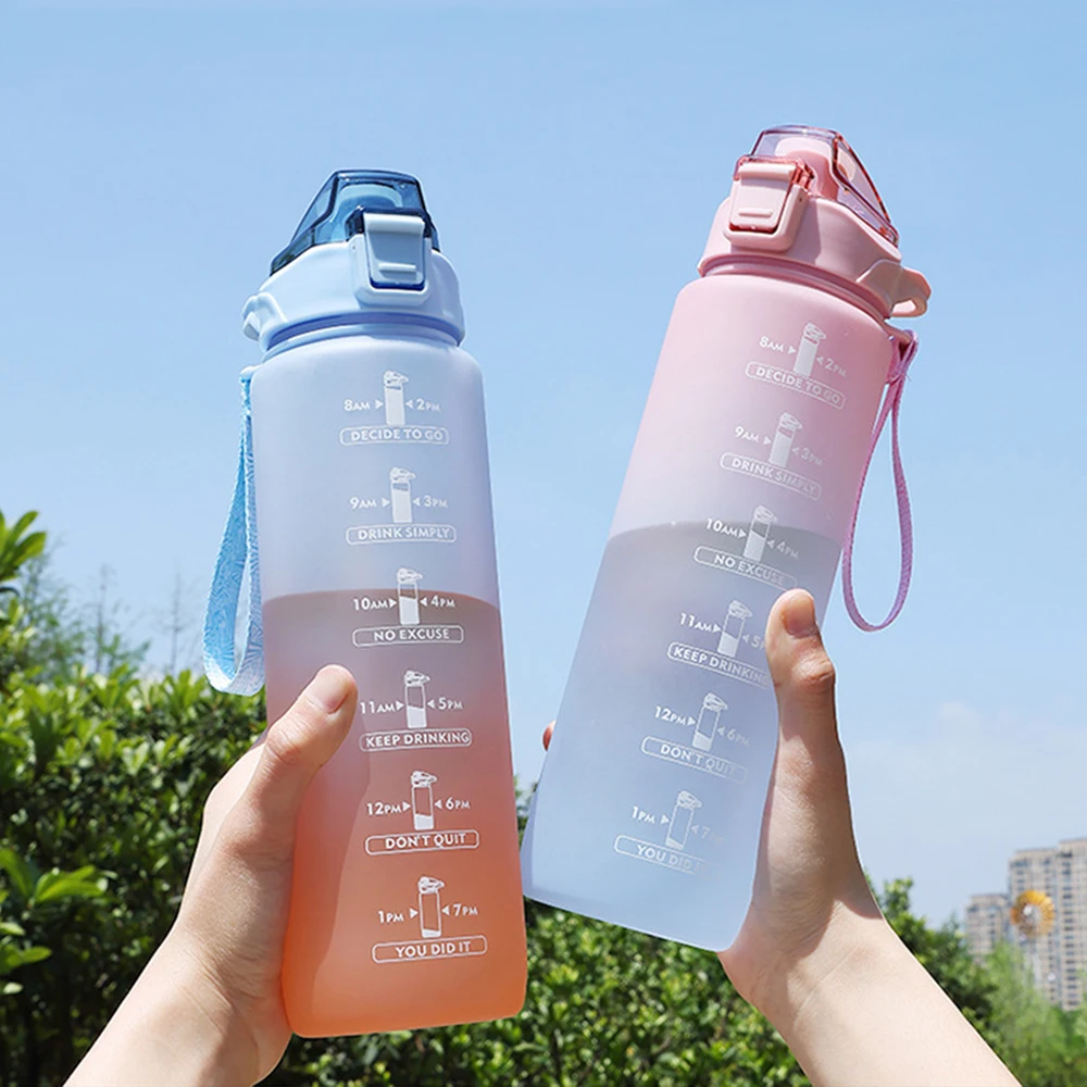 New Sports 1000ml Water Bottle with Straw Outdoor Travel Portable Leakproof Drinkware Plastic BPA Free Drinking Cups for Sport
New Sports 1000ml Water Bottle with Straw Outdoor Travel Portable Leakproof Drinkware Plastic BPA Free Drinking Cups for Sport