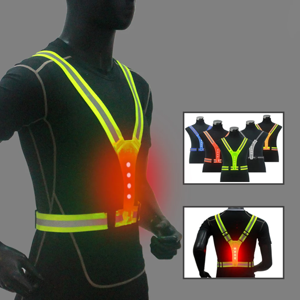 Elastic Strap Reflective Strap Adjustable Night Safety Cycling Vest Running Vest Reflective Vest Motorcycle Safety Vest
Elastic Strap Reflective Strap Adjustable Night Safety Cycling Vest Running Vest Reflective Vest Motorcycle Safety Vest