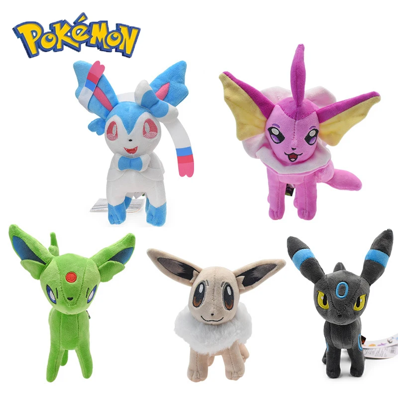 Покемон аниме сильвеон Eevee милые Мультяшные фигурки животных плюшевые милые мягкие детские подарки 
Покемон аниме сильвеон Eevee милые Мультяшные фигурки животных плюшевые милые мягкие детские подарки