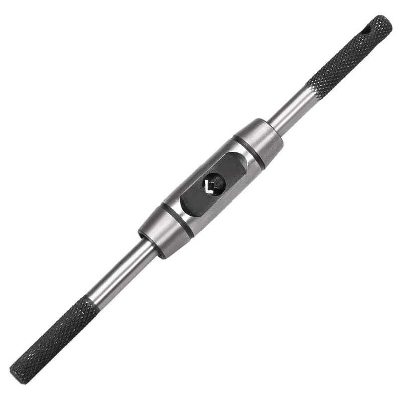 Adjustable Tap Wrench Handle, For Metric M1-M8 Taps, Tap Reamer Tapping Hand Tool, Die-Casting Body
Adjustable Tap Wrench Handle, For Metric M1-M8 Taps, Tap Reamer Tapping Hand Tool, Die-Casting Body