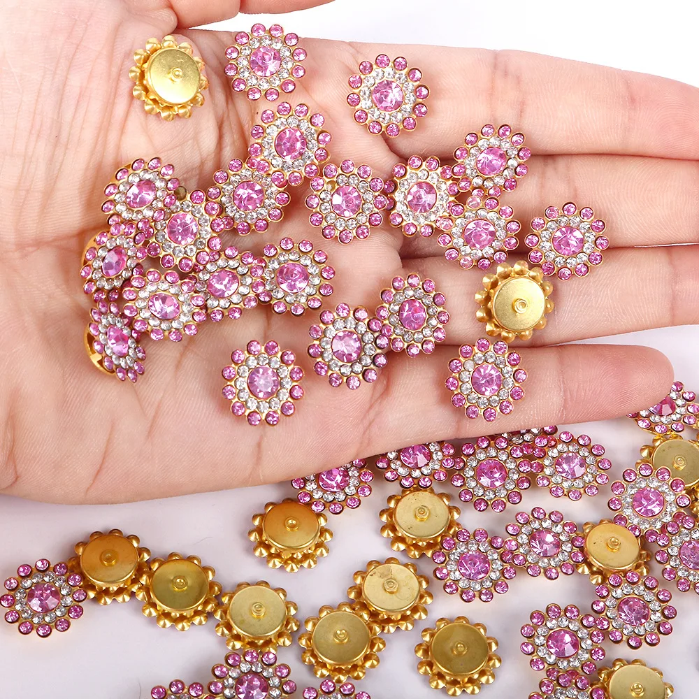 Gold Sun Flower Claw Rhinestones Glitter Crystals Strass Stones Beads Trim Sew On Rhinestones for Clothes Shoe Bag
Gold Sun Flower Claw Rhinestones Glitter Crystals Strass Stones Beads Trim Sew On Rhinestones for Clothes Shoe Bag