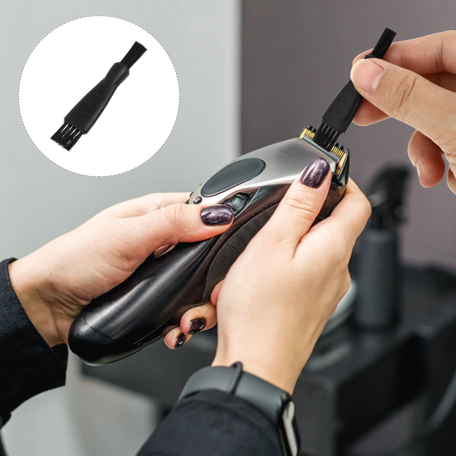 10pcs Electric Shaver Cleaning Brushes Replacement Electric Shaving Cleaning Brushes (Black)
10pcs Electric Shaver Cleaning Brushes Replacement Electric Shaving Cleaning Brushes (Black)