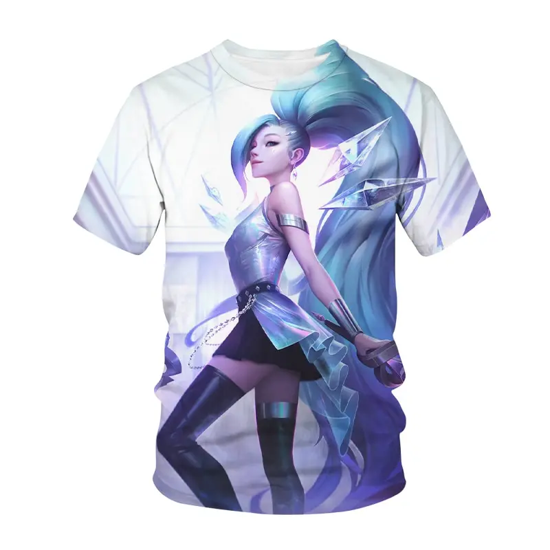 Summer Men TShirt League Of Legends 3D Print T Shirt Crew Neck Sexy Ladies Streetwear LOL Arcane Oversized Top Kids Size T Shirt
Summer Men TShirt League Of Legends 3D Print T Shirt Crew Neck Sexy Ladies Streetwear LOL Arcane Oversized Top Kids Size T Shirt