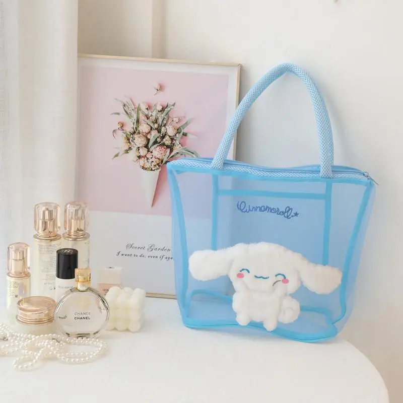 Kawaii Sanrio Handbag Kuromi Accessories Cute Beauty Cartoon Anime Casual Beach Swimming Storage Bag Fashion Toys for Girls Gift
Kawaii Sanrio Handbag Kuromi Accessories Cute Beauty Cartoon Anime Casual Beach Swimming Storage Bag Fashion Toys for Girls Gift