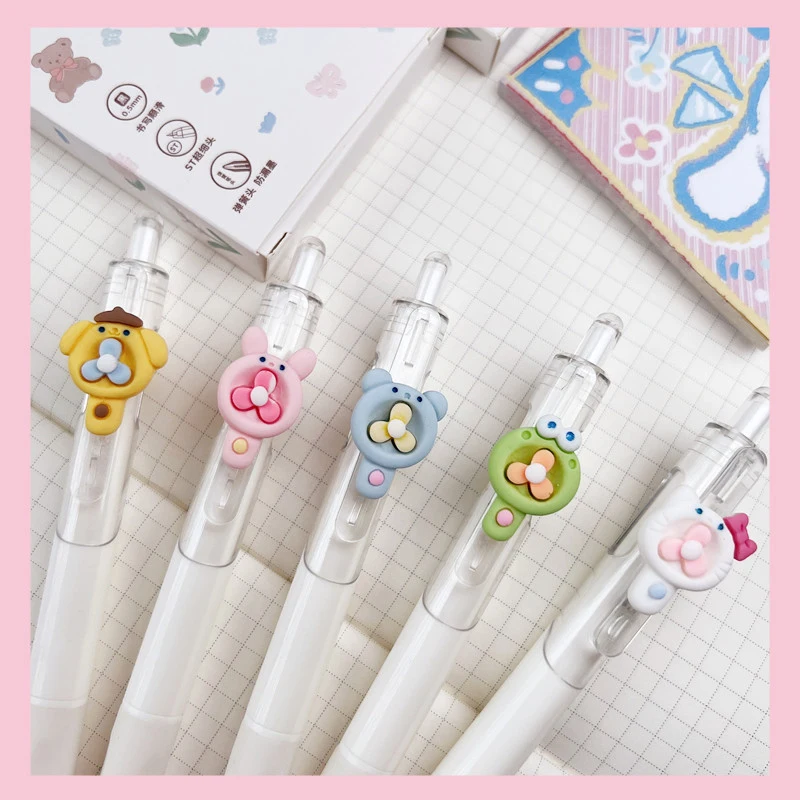 Kawaii Sanrio Hello Kitty 5 Pcs Neutral Pen My Melody Cinnamoroll Pom Pom Purin Girl Student Cartoon Examination Water-based Pen
Kawaii Sanrio Hello Kitty 5 Pcs Neutral Pen My Melody Cinnamoroll Pom Pom Purin Girl Student Cartoon Examination Water-based Pen