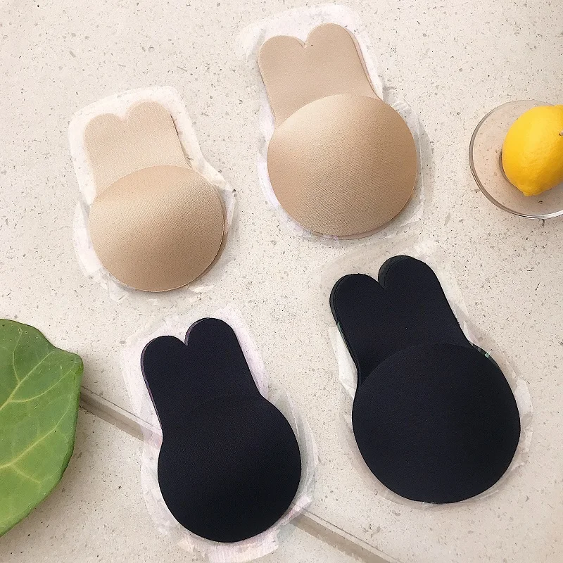 1 Pair Rabbit Ear Reusable Silicone Bust Nipple Cover Pasties Stickers Breast Adhesive Invisible Bra Pads Lift Tape
1 Pair Rabbit Ear Reusable Silicone Bust Nipple Cover Pasties Stickers Breast Adhesive Invisible Bra Pads Lift Tape