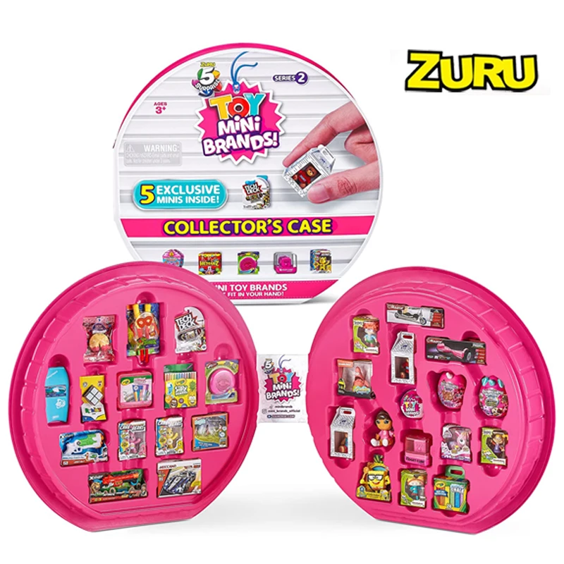 5 Surprise Mini Brands Collector Case Store & Display 30 Minis with 5 Exclusive Minis By Zuru Anime Model Toy for Children
5 Surprise Mini Brands Collector Case Store & Display 30 Minis with 5 Exclusive Minis By Zuru Anime Model Toy for Children