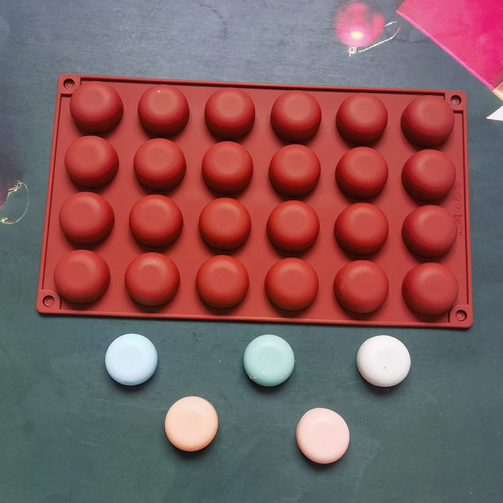 24 Отверстия 3D полушар силиконовые кондитерские формы для выпечки украшения торта сферы Кондитерские шоколадные бомбы Рождественский сили...
24 Отверстия 3D полушар силиконовые кондитерские формы для выпечки украшения торта сферы Кондитерские шоколадные бомбы Рождественский сили...