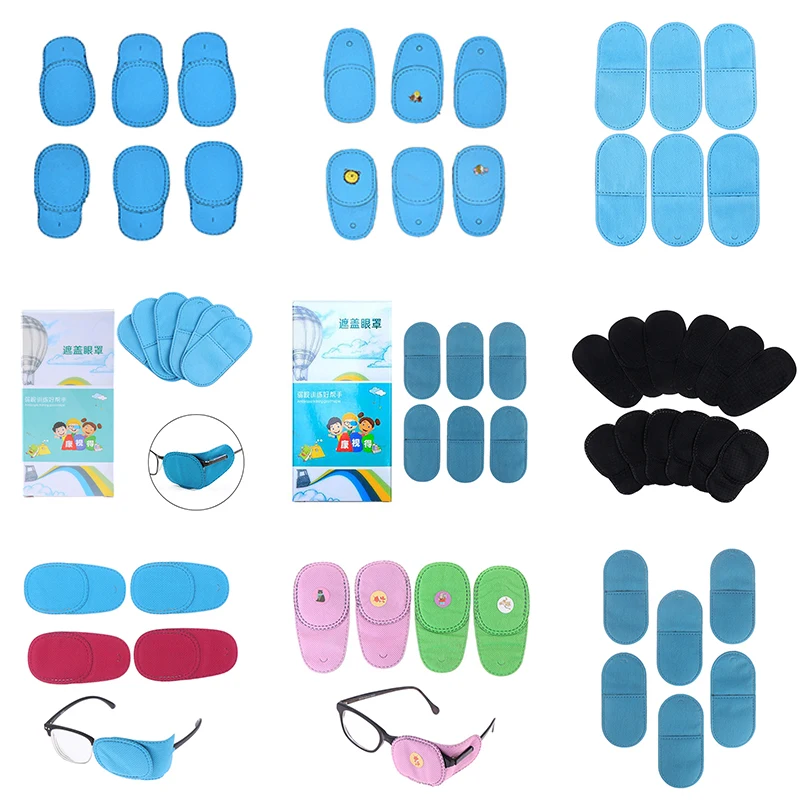 6pcs/set Children's Amblyopia Training Eyeshade Cover Vision New Lazy Eye Patch Amblyopia Obscure Astigmatism Training Eyeshade 
6pcs/set Children's Amblyopia Training Eyeshade Cover Vision New Lazy Eye Patch Amblyopia Obscure Astigmatism Training Eyeshade