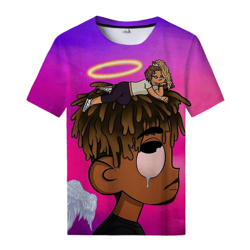 Rapper Juice Wrld 3D Print Summer Men's Round Neck T-shirt Casual Short Sleeve Oversized T Shirts Fashion Tee Tops Men Clothing
Rapper Juice Wrld 3D Print Summer Men's Round Neck T-shirt Casual Short Sleeve Oversized T Shirts Fashion Tee Tops Men Clothing