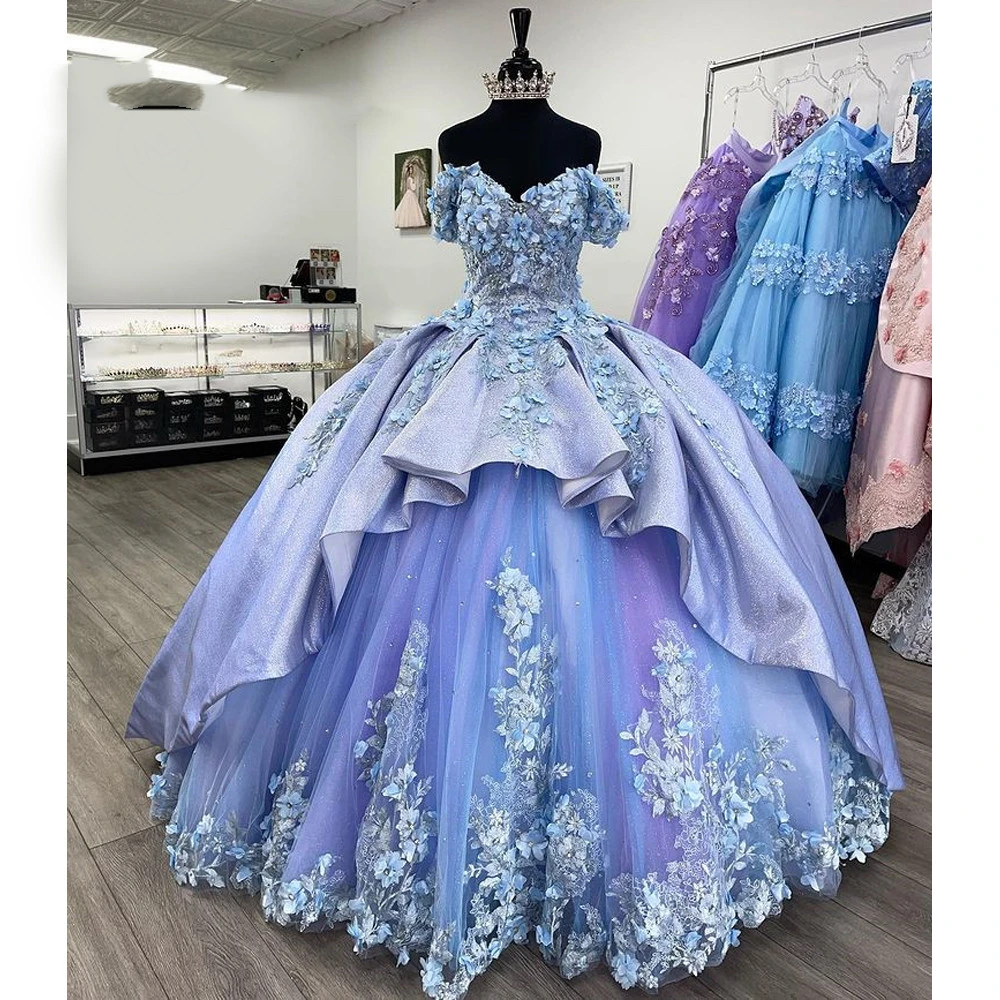 ANGELSBRIDEP Sweetheart Ball Gowns Quinceanera Dresses 3D Appliques Beading Sequin Handmade Flower Vestidos De 15 Años Corset
ANGELSBRIDEP Sweetheart Ball Gowns Quinceanera Dresses 3D Appliques Beading Sequin Handmade Flower Vestidos De 15 Años Corset