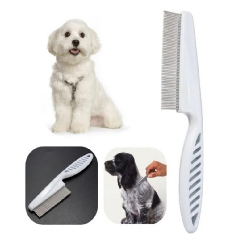 Dog comb Cat dog pet stainless steel comfortable flea comb Home pet animal care protection flea comb
Dog comb Cat dog pet stainless steel comfortable flea comb Home pet animal care protection flea comb
