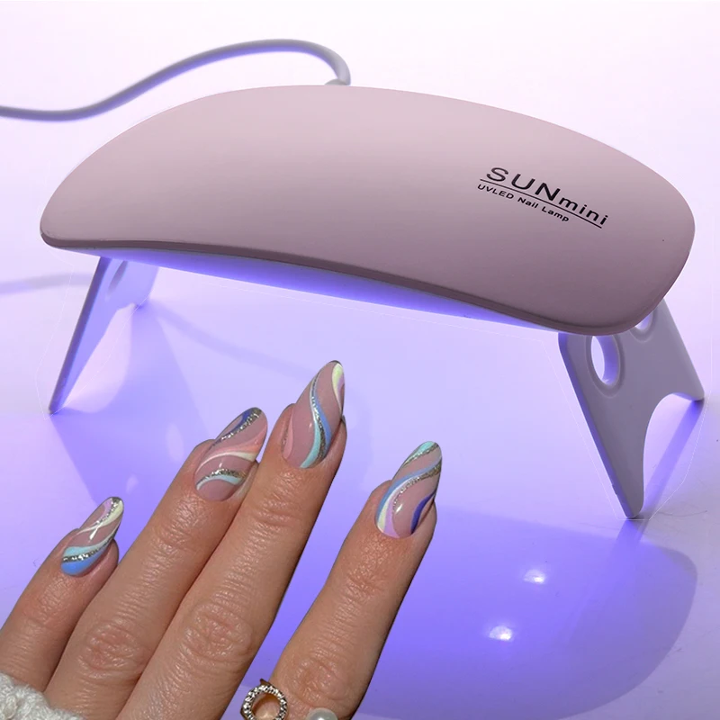 6W Nail Dryer Machine Portable UV Lamp Manicuring LED Lamp Nail USB Cable Home Use Nail Lamp for Drying Gel Polish Nail Art Tool
6W Nail Dryer Machine Portable UV Lamp Manicuring LED Lamp Nail USB Cable Home Use Nail Lamp for Drying Gel Polish Nail Art Tool