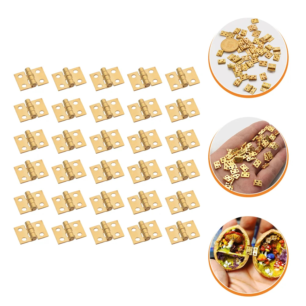 30pcs Hinge for Wooden Jewelry Box Small Box Copper Hinges Vintage Cabinet for Repair and Decorative Jewelry Box 
30pcs Hinge for Wooden Jewelry Box Small Box Copper Hinges Vintage Cabinet for Repair and Decorative Jewelry Box