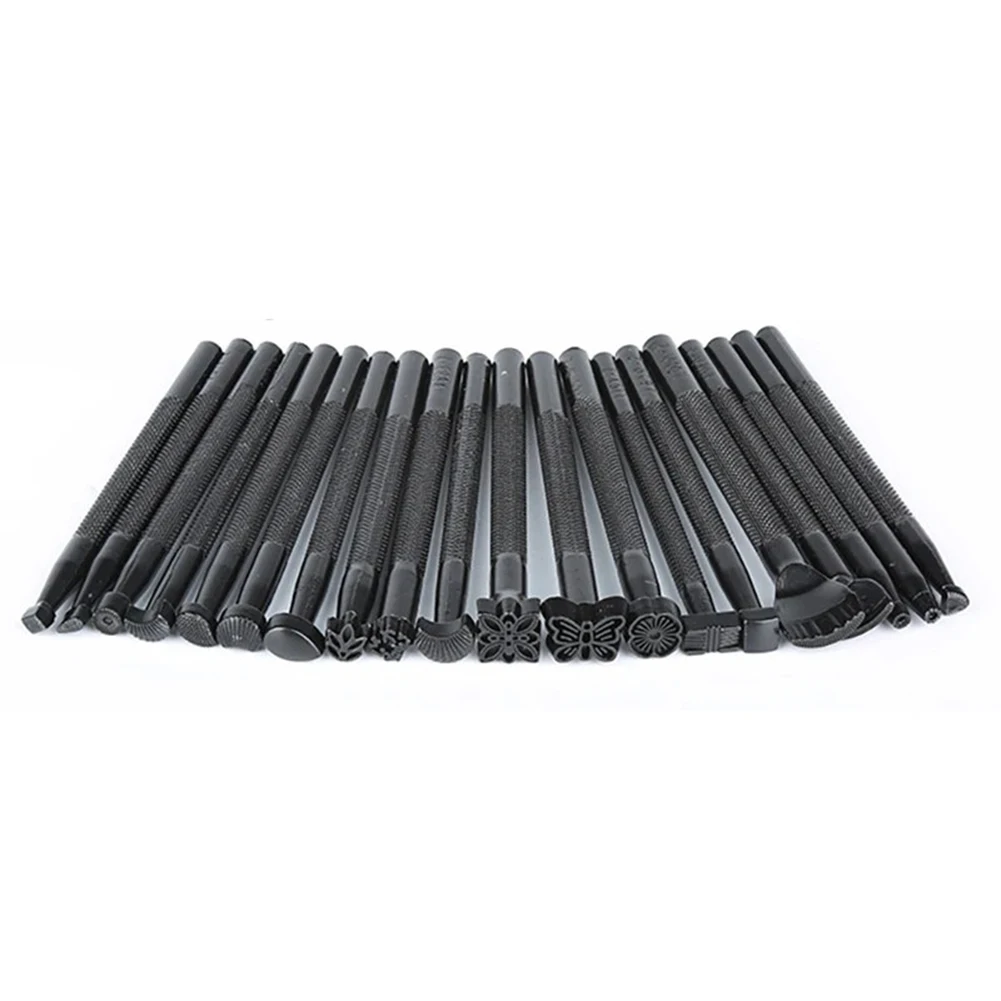 Stainless Steel Leather Tools 20 PCS Stamping Punches Smooth Surface and Non Slip Handle Ideal for DIY Leather Craft
Stainless Steel Leather Tools 20 PCS Stamping Punches Smooth Surface and Non Slip Handle Ideal for DIY Leather Craft