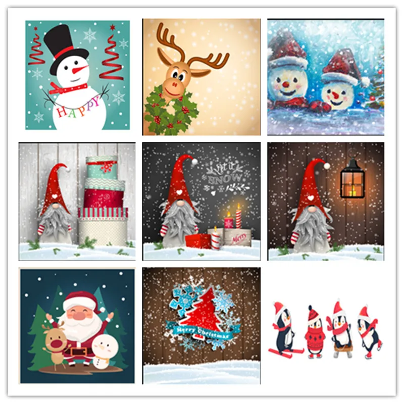 5D DIY Diamond Painting Santa Claus Diamond Embroidery Snowman Picture Rhinestone Mosaic Cross Stitch Home Decor Christmas Gift
5D DIY Diamond Painting Santa Claus Diamond Embroidery Snowman Picture Rhinestone Mosaic Cross Stitch Home Decor Christmas Gift