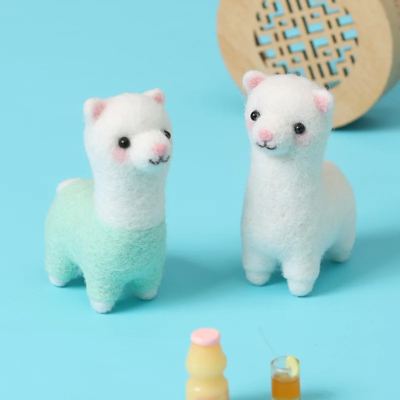 Alpaca Wool Felt Cross Stitch Kits Animal Funny Poke Poke Model Doll Gift Handmade Material Christmas Home Decoration
Alpaca Wool Felt Cross Stitch Kits Animal Funny Poke Poke Model Doll Gift Handmade Material Christmas Home Decoration