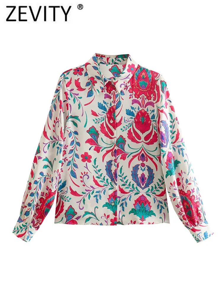 Zevity Women Fashion Paisley Floral Leaves Print Casual Blouse Office Lady Long Sleeve Shirt Chic Chemise Blusas Tops LS1837
Zevity Women Fashion Paisley Floral Leaves Print Casual Blouse Office Lady Long Sleeve Shirt Chic Chemise Blusas Tops LS1837