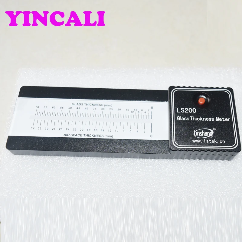 High Accuracy Glass Thickness Gauge LS200 Glass Thickness Scale 70mm, Air Space Scale 34mm Glass Thickness Meter Fast Shipping
High Accuracy Glass Thickness Gauge LS200 Glass Thickness Scale 70mm, Air Space Scale 34mm Glass Thickness Meter Fast Shipping