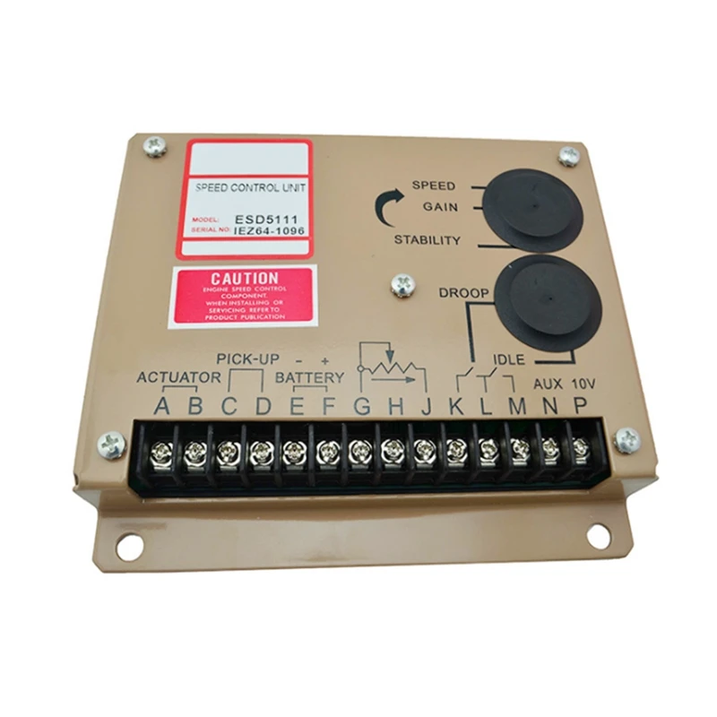 

Engine Motor Speed Regulator ESD5111 Crude Oil-Genset Adjustment Controller Power Supply Ac Generator Speed Governor