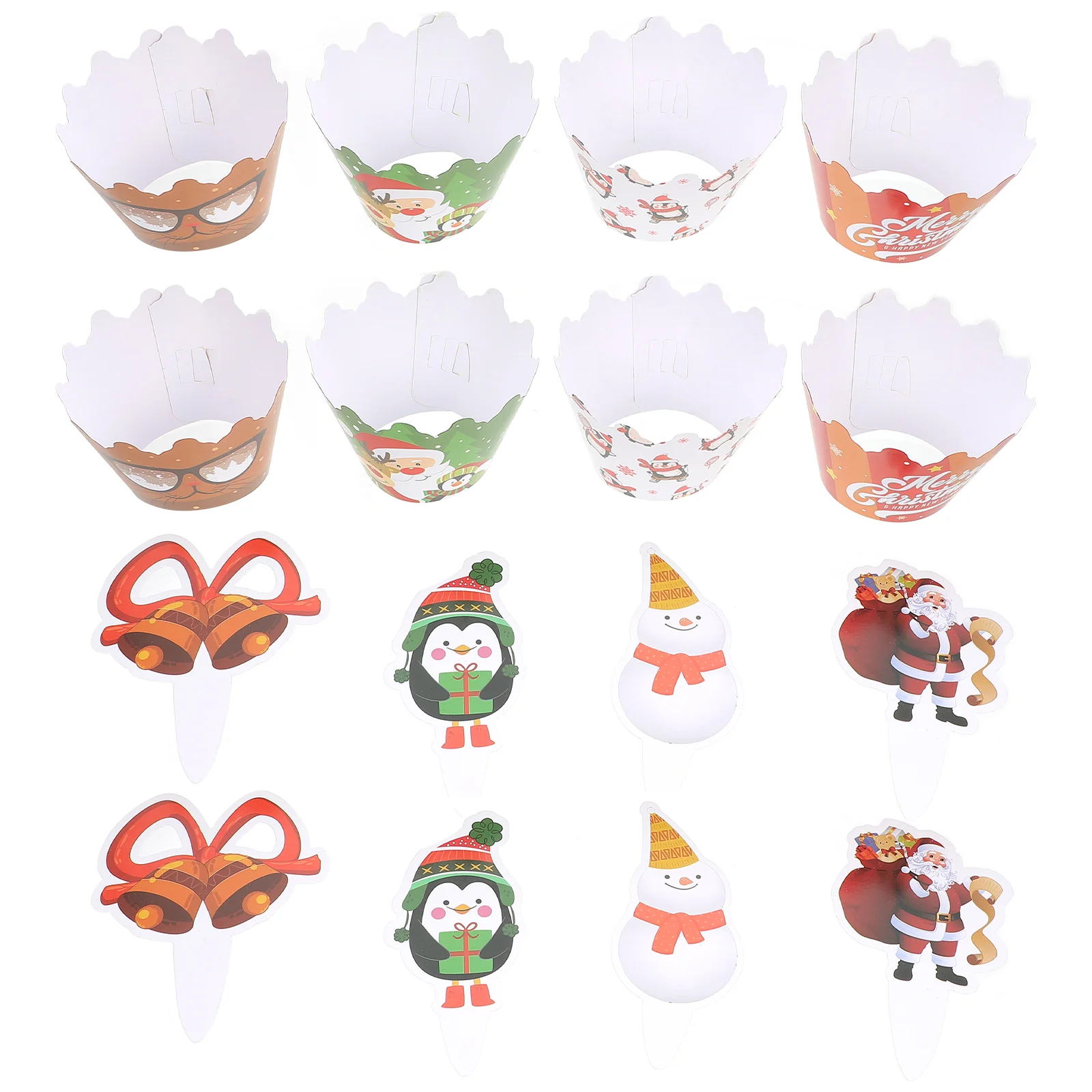 Cupcake Cake Christmas Holiday Toppers Snowman Wrappers Liners Holders Disposable Supplies Muffin Topper Wrapper Ornament Claus
Cupcake Cake Christmas Holiday Toppers Snowman Wrappers Liners Holders Disposable Supplies Muffin Topper Wrapper Ornament Claus