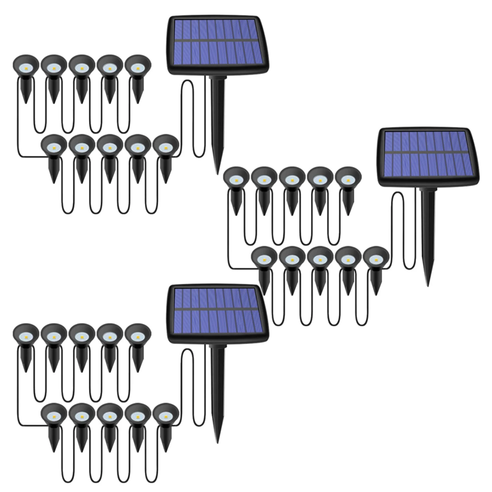 3X 10 in 1 Solar Lights Outdoors Waterproof Solar Lawn Light Solar Power Light for Garden Path Pool Decoration
3X 10 in 1 Solar Lights Outdoors Waterproof Solar Lawn Light Solar Power Light for Garden Path Pool Decoration