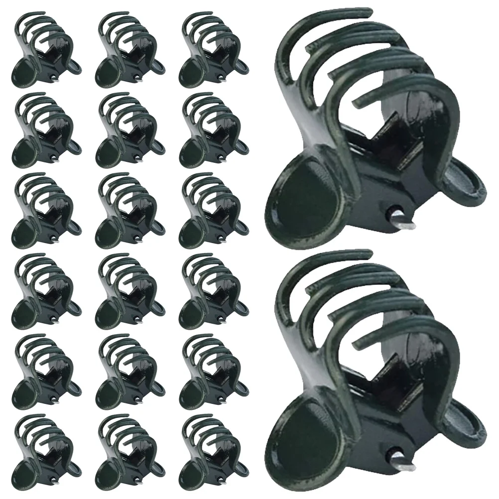 40 Pcs Tools Orchid Plastic Clamp Vine Stem Clips Garden Supplies Flower Support Supports
40 Pcs Tools Orchid Plastic Clamp Vine Stem Clips Garden Supplies Flower Support Supports