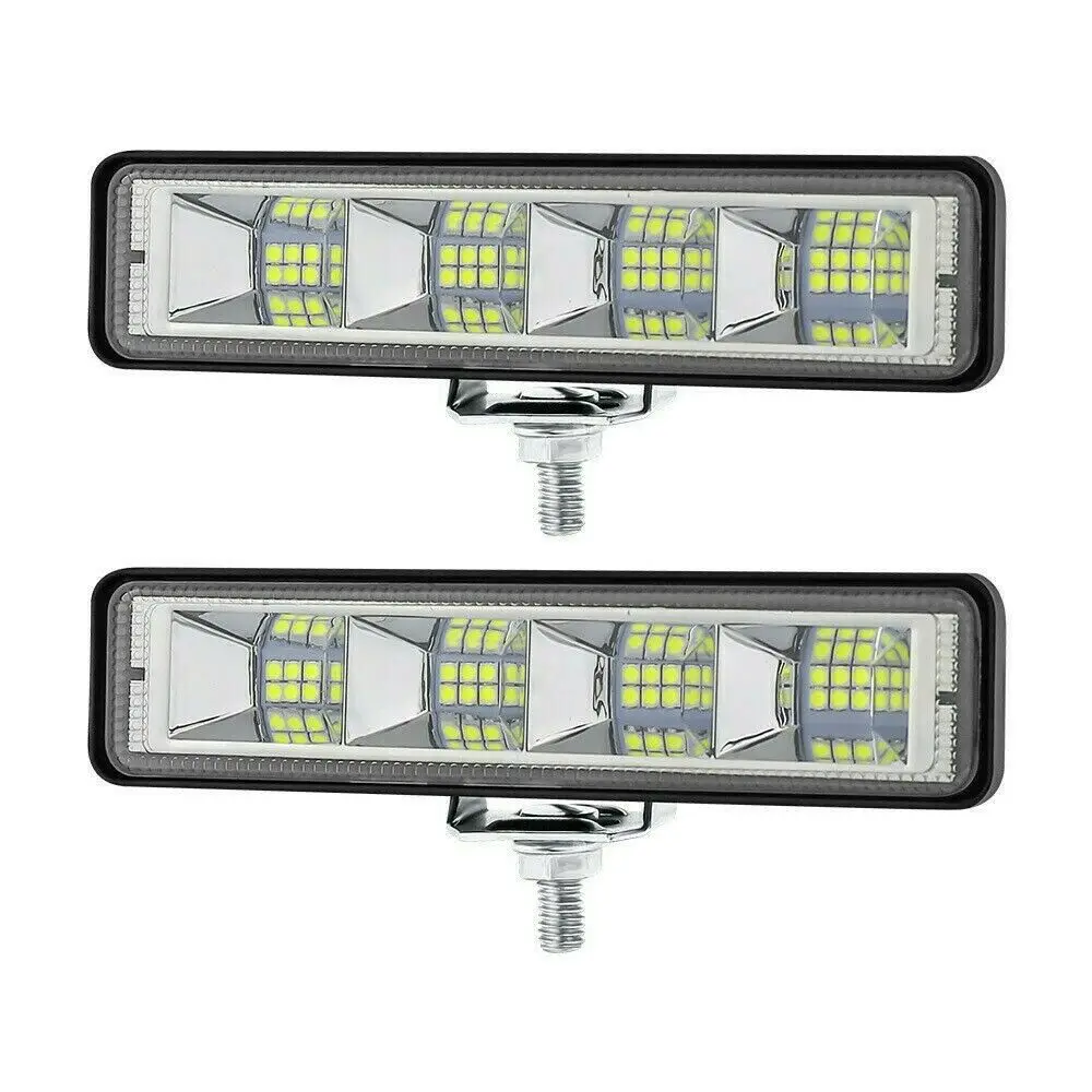 2Pcs 72W 12-60V Car Work Light LED Bar 4x4 24 LED Headlight Bar Offroad SUV ATV Tractor Boat Trucks Excavator LED Combo Beam
2Pcs 72W 12-60V Car Work Light LED Bar 4x4 24 LED Headlight Bar Offroad SUV ATV Tractor Boat Trucks Excavator LED Combo Beam