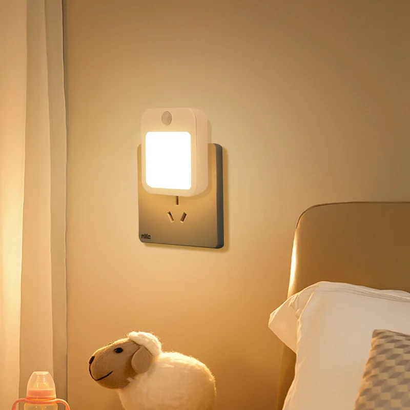Motion Sensor LED Night Lights EU Plug Dimmable Cabinet Light For Baby Bedside Bedroom Corridor Wireless Night Lamp Lighting
Motion Sensor LED Night Lights EU Plug Dimmable Cabinet Light For Baby Bedside Bedroom Corridor Wireless Night Lamp Lighting