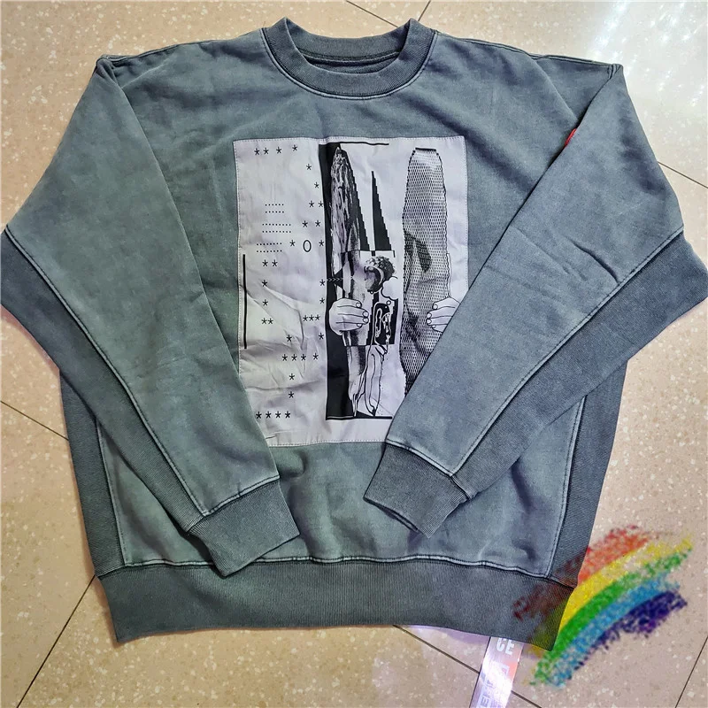 Thick CAVEMPT C.E19AW Sweatshirts Men Woman Top quality Front and back patch Wash Crewneck CAVEMPT Cav Empt Hoodie 
Thick CAVEMPT C.E19AW Sweatshirts Men Woman Top quality Front and back patch Wash Crewneck CAVEMPT Cav Empt Hoodie