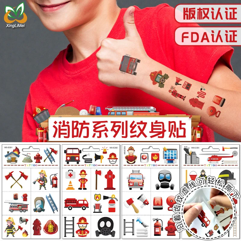 2Pcs Waterproof Temporary Tatoo Sticker Kids Fake Tattoo Cartoon Car Fire Truck Flash Tatto Tattoos Tatoos For Children
2Pcs Waterproof Temporary Tatoo Sticker Kids Fake Tattoo Cartoon Car Fire Truck Flash Tatto Tattoos Tatoos For Children