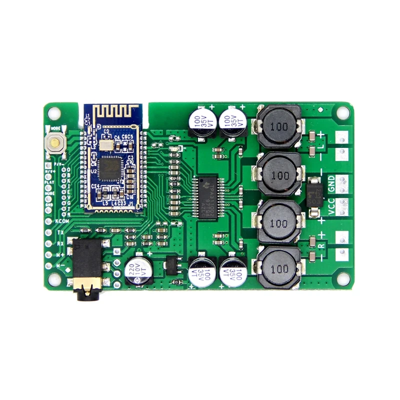 Bluetooth-compatible5.0 Amplifier Board 20W/30W AUX Support Call Serial Port To Change Name Binaural Stereo Module
Bluetooth-compatible5.0 Amplifier Board 20W/30W AUX Support Call Serial Port To Change Name Binaural Stereo Module