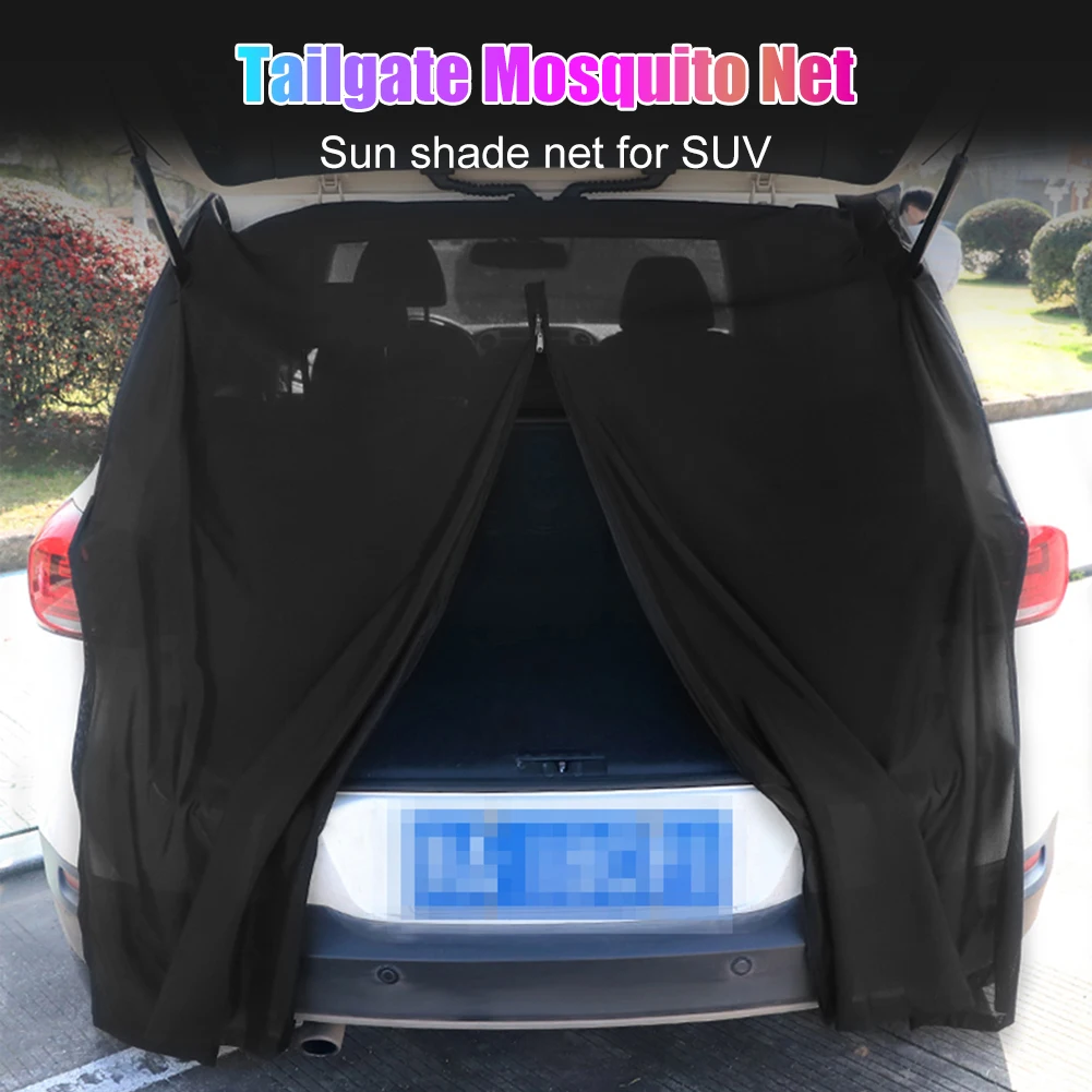 Car Tailgate Mosquito Net Anti-Flying Screen Tailgate Sun Shade Magnetic Mount Ventilation Mesh for SUV MPV Camping Self-Drive
Car Tailgate Mosquito Net Anti-Flying Screen Tailgate Sun Shade Magnetic Mount Ventilation Mesh for SUV MPV Camping Self-Drive