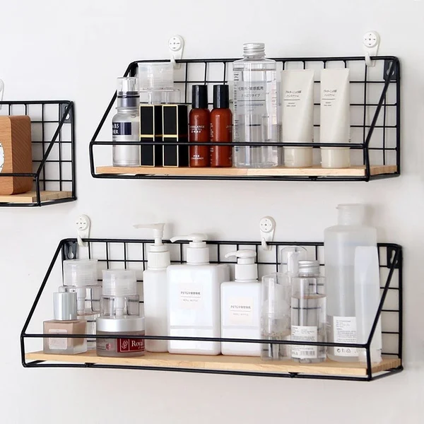 Wooden&Iron Housekeeper Wall Shelf Holder Kitchen Supplies Hanging Storage Cabinet Organizer for Home/ Bathroom/ Bamboo Bowl
Wooden&Iron Housekeeper Wall Shelf Holder Kitchen Supplies Hanging Storage Cabinet Organizer for Home/ Bathroom/ Bamboo Bowl