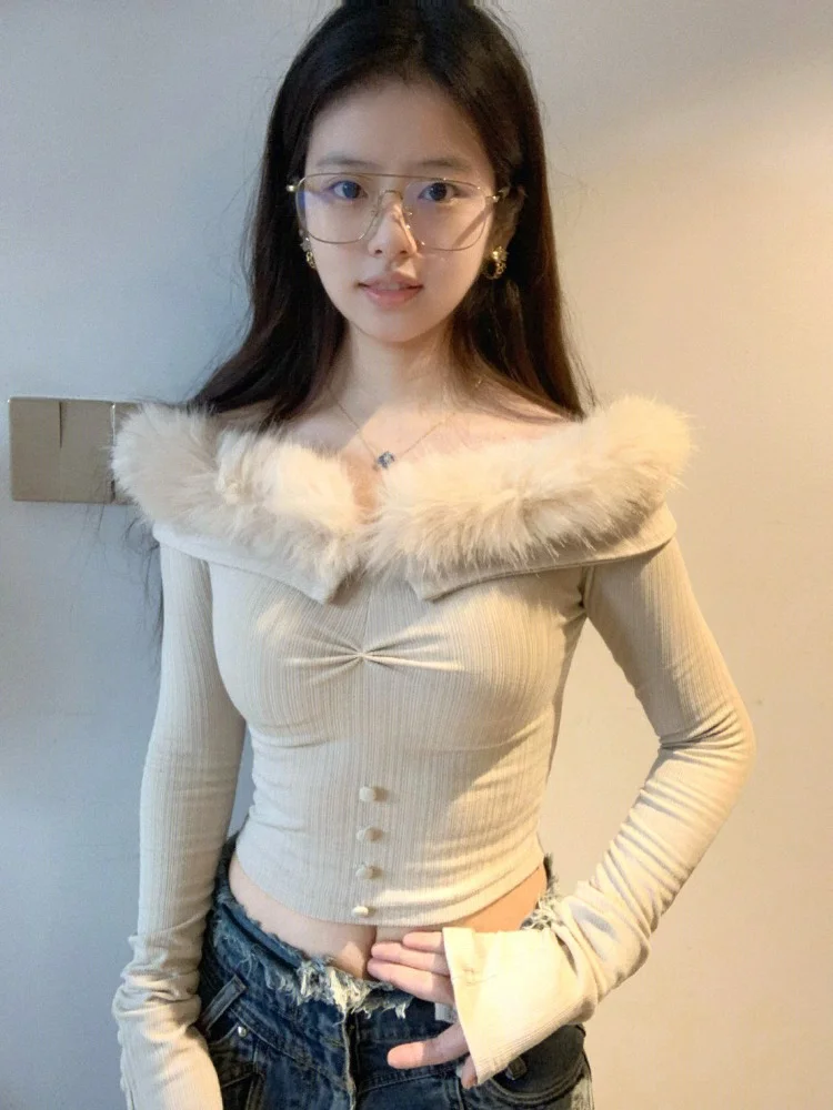 Long Sleeve Y2k T-shirts Patchwork Soft Crops Design Ulzzang Aesthetic Sexy Girls Fashion All-match Casual Autumn Camisetas Tops
Long Sleeve Y2k T-shirts Patchwork Soft Crops Design Ulzzang Aesthetic Sexy Girls Fashion All-match Casual Autumn Camisetas Tops