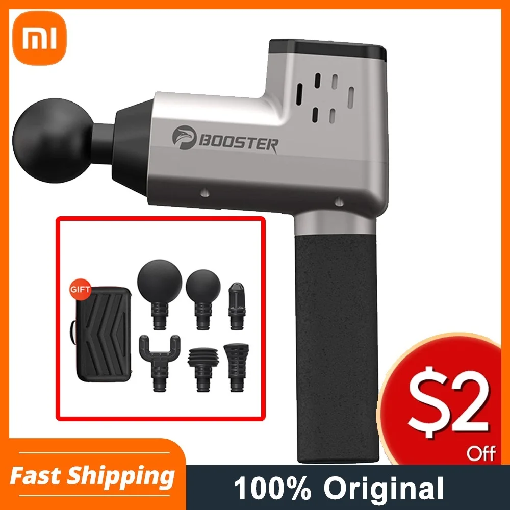 Массажный пистолет Xiaomi Booster T, вибрирующий массажер для мышц, стимулятор, массаж тела и релаксация, терапия, фитнес-боль
Массажный пистолет Xiaomi Booster T, вибрирующий массажер для мышц, стимулятор, массаж тела и релаксация, терапия, фитнес-боль