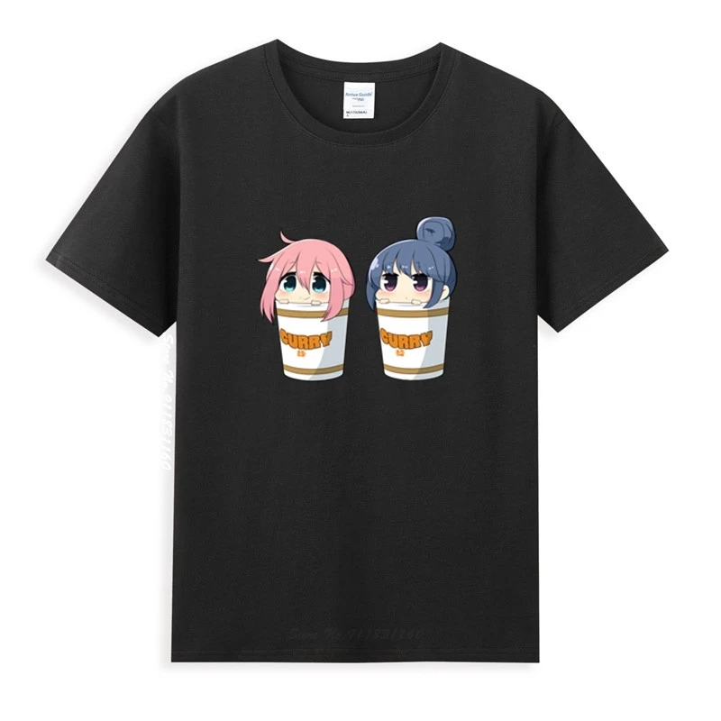 Rin To Nadeshiko Curry Yuru Camp T-Shirt Homme Summer Tops Short Sleeve Tee Shirt Pure Cotton Vogue Style Unisex
Rin To Nadeshiko Curry Yuru Camp T-Shirt Homme Summer Tops Short Sleeve Tee Shirt Pure Cotton Vogue Style Unisex