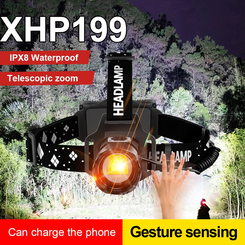 18650 Ultra Headlamp Flashlight Head Led Head Zoom Lamp Front Torch Led Fishing Rechargeable Headlight Powerful
18650 Ultra Headlamp Flashlight Head Led Head Zoom Lamp Front Torch Led Fishing Rechargeable Headlight Powerful