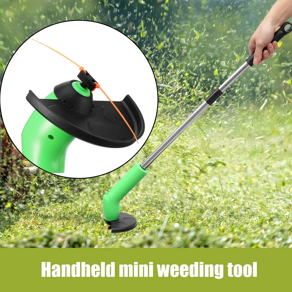 Electric Grass Trimmer Portable Handheld Garden String Pruning Mini Lawn Mower Gardening Mowing Tools Removal Grass Tray Plate 
Electric Grass Trimmer Portable Handheld Garden String Pruning Mini Lawn Mower Gardening Mowing Tools Removal Grass Tray Plate